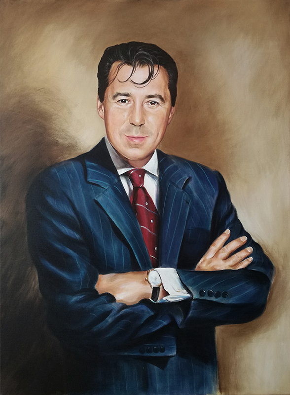 Portré festmény